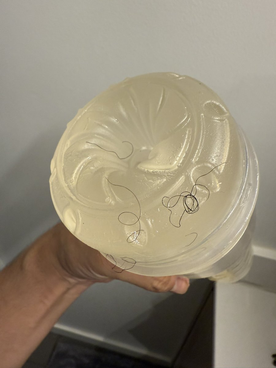 Need to leave more pubes on my fucked fleshlight next time