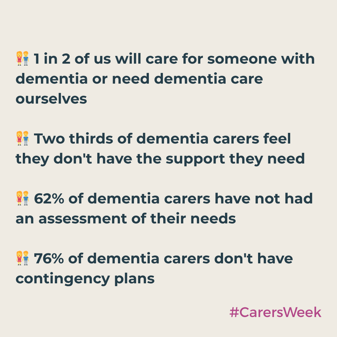 PlaylistforLife's tweet image. #CarersWeek: Caring for someone living with dementia can be hard.
Personal playlists however ease symptoms like agitation and low mood which can give dementia carers a break.
Are you a dementia carer? Join our free playlist making webinar on Thursday!
playlistforlife.org.uk/event/how-to-m…