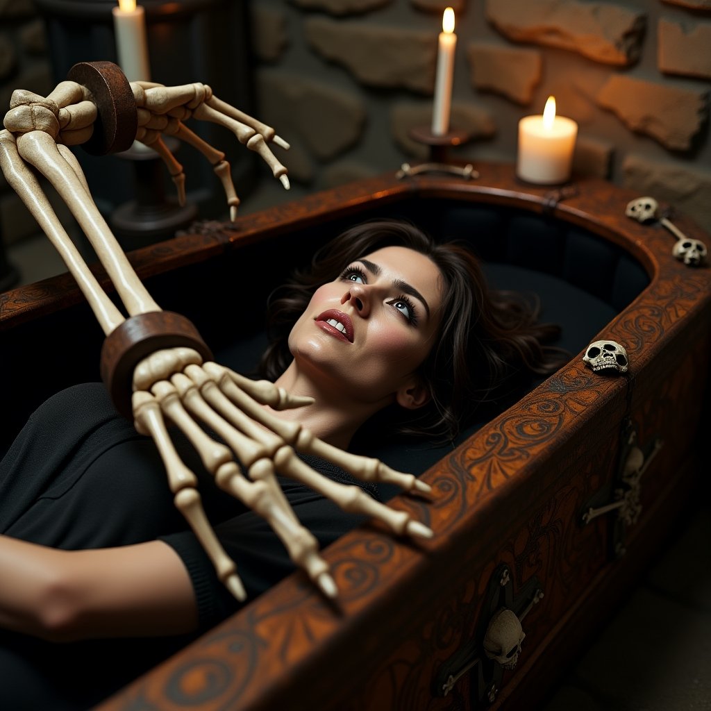 wi25149211's tweet photo. For Those Who are About to Die

#horror #skeletal #coffin #nightmarish #aiart https://t.co/mSw8k1mRec