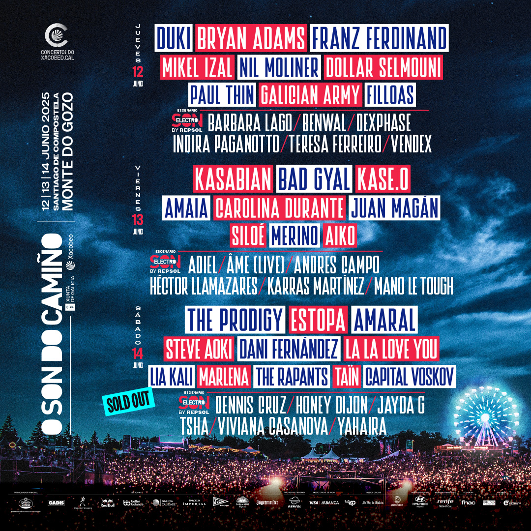 Santiago vibra un año más🔊Compra ya tus entradas para O Son Do Camiño y no te pierdas a artistas como <a href="/DukiSSJ/">YaSupiste</a> , <a href="/Franz_Ferdinand/">Franz Ferdinand</a>  o <a href="/IZALmusic/">IZAL</a>  lc.cx/S1K5Sd.