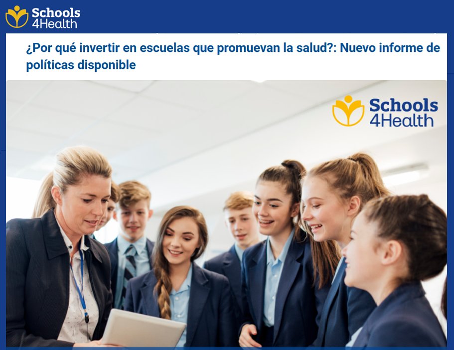 Promoción de Vida Saludable en Andalucía (@vidasaludand) on Twitter photo Nuevo Informe de Schools4Health ¿Por qué invertir en escuelas que promuevan la salud?
#SaludPúblicaAndalucía <a href="/saludand/">Consejería de Salud y Consumo</a>
<a href="/AndaluciaRELAS/">RELAS - Red Local de Acción en Salud de Andalucía</a> <a href="/EASPsalud/">Escuela Andaluza SP</a> #andaluciasaludable
#Schools4Health <a href="/CDOIA/">Observatorio Infancia y Adolescencia Andalucía</a> <a href="/RedSabia/">Red Sabia</a>
➡️miguiadesalud.es/es/nuevo-infor… Nuevo Informe de Schools4Health ¿Por qué invertir en escuelas que promuevan la salud?
#SaludPúblicaAndalucía <a href="/saludand/">Consejería de Salud y Consumo</a>
<a href="/AndaluciaRELAS/">RELAS - Red Local de Acción en Salud de Andalucía</a> <a href="/EASPsalud/">Escuela Andaluza SP</a> #andaluciasaludable
#Schools4Health <a href="/CDOIA/">Observatorio Infancia y Adolescencia Andalucía</a> <a href="/RedSabia/">Red Sabia</a>
➡️miguiadesalud.es/es/nuevo-infor…