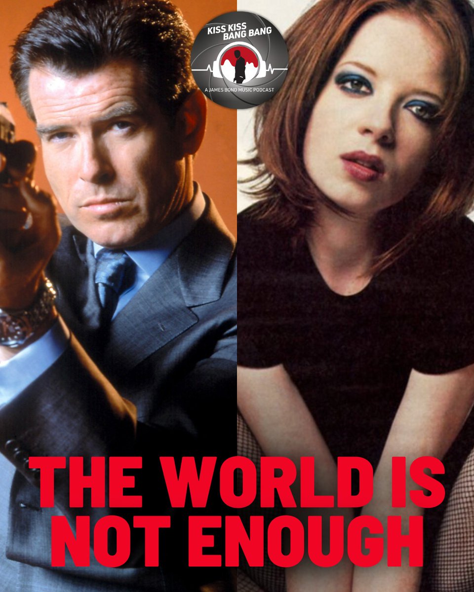 In our season 1 finale, Morgan and Tom unpack the theme to 1999's The World is Not Enough – discussing the two (very different) versions of the title track by rock band Garbage and other artists reportedly considered by producers. 🎶

jamesbondmusic.co.uk/episode/the-wo…