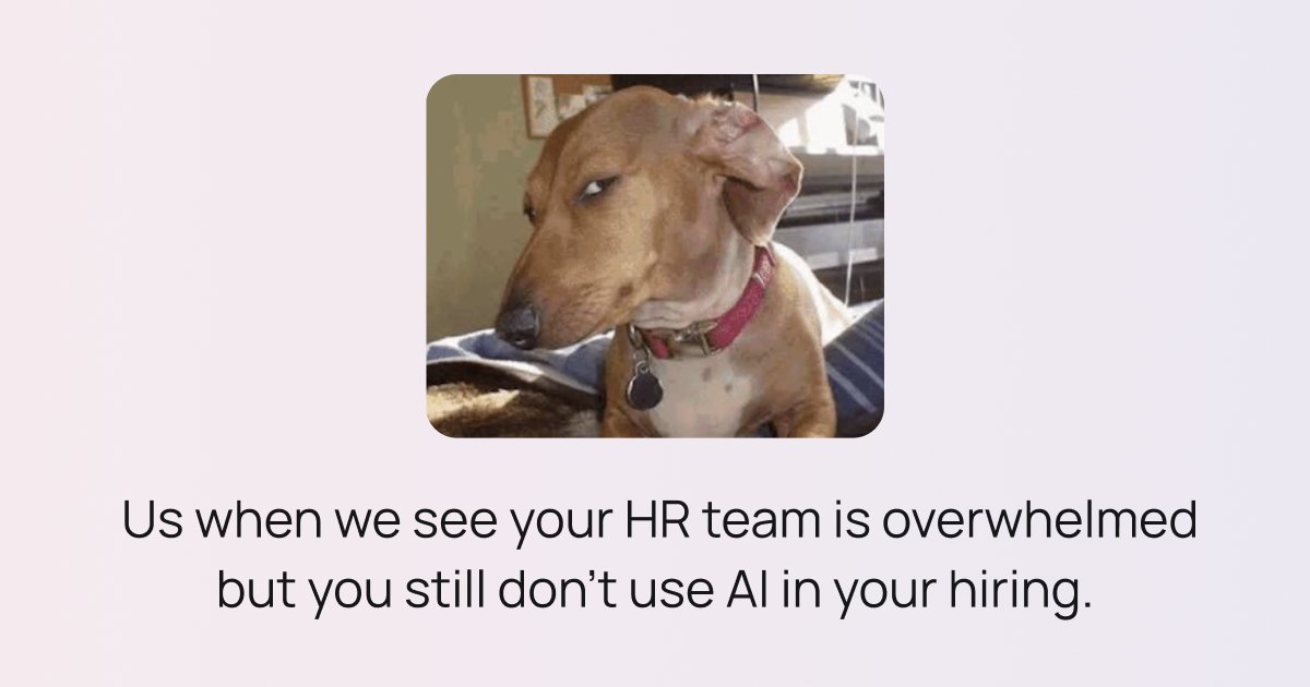 ProjectFitter_'s tweet photo. Why #AI in #CVprocessing is beneficial:

💥 52% of #recruiters say #screening candidates is the toughest part of hiring.
🤯 Unconscious bias sneaks into 79% of hiring decisions.

Get your HR squad powered by https://t.co/Gz7qTw3xAN. Because great talent deserves a real shot. https://t.co/Mz6zqy2QWI