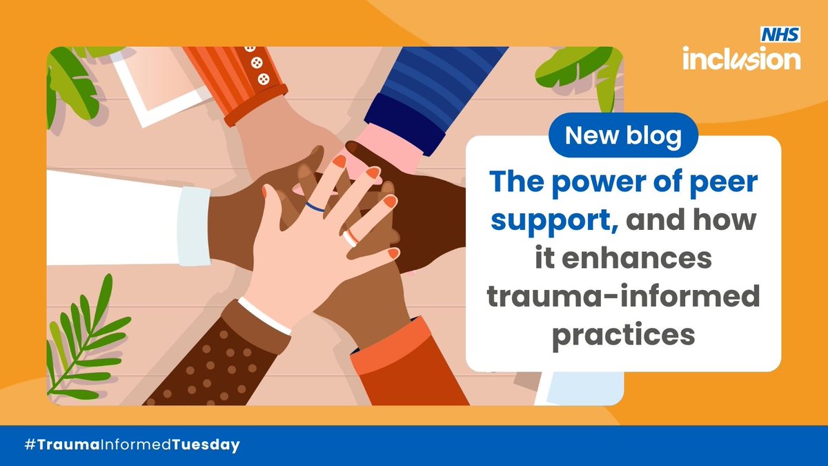 Inclusion (@inclusion_nhs) on Twitter photo This #TraumaInformedTuesday, Katie, a Peer Learning Support Worker from <a href="/ThurrckRCollege/">Inclusion Thurrock Recovery College</a> , describes the power of peer support, and how it enhances trauma-informed practices within Inclusion's services 🧡
Read the article here➡️ orlo.uk/PgRer This #TraumaInformedTuesday, Katie, a Peer Learning Support Worker from <a href="/ThurrckRCollege/">Inclusion Thurrock Recovery College</a> , describes the power of peer support, and how it enhances trauma-informed practices within Inclusion's services 🧡
Read the article here➡️ orlo.uk/PgRer