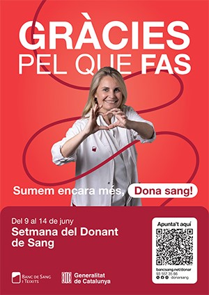 Hospital Universitari Joan XXIII (@hjoan23) on Twitter photo 🩸Celebrem la Setmana del Donant de Sang del 9 al 14 de juny a l’<a href="/hjoan23/">Hospital Universitari Joan XXIII</a> de #Tarragona.
🫶Gràcies per cada gest que salva vides. Vine a donar sang o plasma.
Apunta’t bancsang.net/donar
<a href="/donarsang/">Banc de Sang</a> <a href="/icscat/">ICS. Generalitat</a> <a href="/salutcat/">Salut</a>
#DonarSang #setmanadeldonant #gràcies
#donaplasma 🩸Celebrem la Setmana del Donant de Sang del 9 al 14 de juny a l’<a href="/hjoan23/">Hospital Universitari Joan XXIII</a> de #Tarragona.
🫶Gràcies per cada gest que salva vides. Vine a donar sang o plasma.
Apunta’t bancsang.net/donar
<a href="/donarsang/">Banc de Sang</a> <a href="/icscat/">ICS. Generalitat</a> <a href="/salutcat/">Salut</a>
#DonarSang #setmanadeldonant #gràcies
#donaplasma