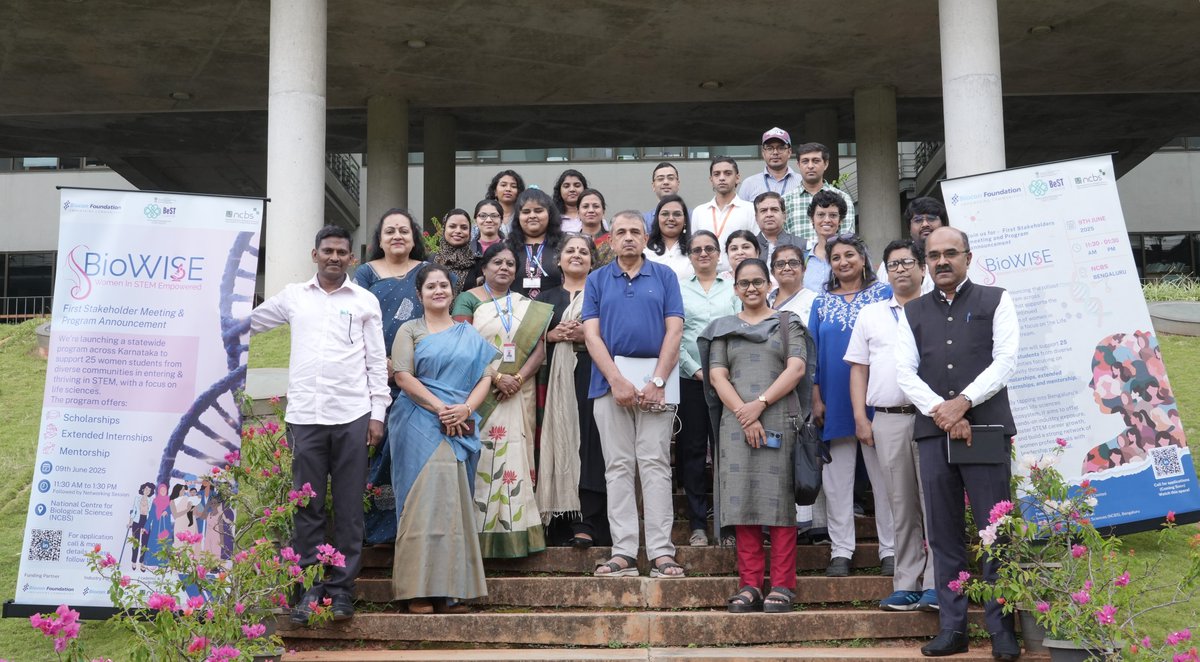 Office of Principal Scientific Adviser to the GoI (@prinsciadvoff) on Twitter photo The Office of Principal Scientific Adviser’s <a href="/BeSTCluster/">BeST Cluster</a> (under S&T Clusters initiative), is collaborating with <a href="/Biocon_FDN/">Biocon Foundation</a> and <a href="/NCBS_Bangalore/">National Centre for Biological Sciences</a> for BioWISE, an initiative aimed to help underserved female students from tier 2 and 3 universities across Karnataka, to build a The Office of Principal Scientific Adviser’s <a href="/BeSTCluster/">BeST Cluster</a> (under S&T Clusters initiative), is collaborating with <a href="/Biocon_FDN/">Biocon Foundation</a> and <a href="/NCBS_Bangalore/">National Centre for Biological Sciences</a> for BioWISE, an initiative aimed to help underserved female students from tier 2 and 3 universities across Karnataka, to build a