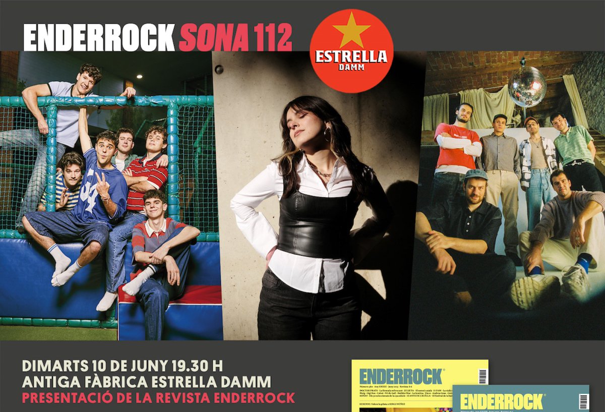 enderrock's tweet photo. 💥 Vine a l'ENDERROCK SONA 💥
Avui, a les 19:30h, serem a l'Antiga Fàbrica @EstrellaDammCat presentant el número de juny de la revista amb les actuacions de @Sexenni1, @socesther i #ClasseB!!!
Aconsegueix la teva invitació gratuïta 👇🏻👇🏻
https://t.co/G6nKmKkkyS https://t.co/qId5UoFpmw