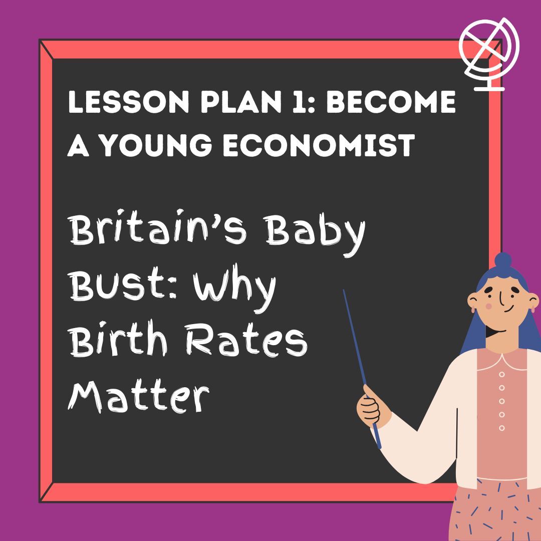 DiscoverEcon's tweet image. Why birth rates matter! 
Teachers: Use our #lessonplan to introduce this topic to your students: buff.ly/zNhIOps 
Also includes links to FT articles to bring it to life 🌟 
#teachingEcon #EconEd #Economics
