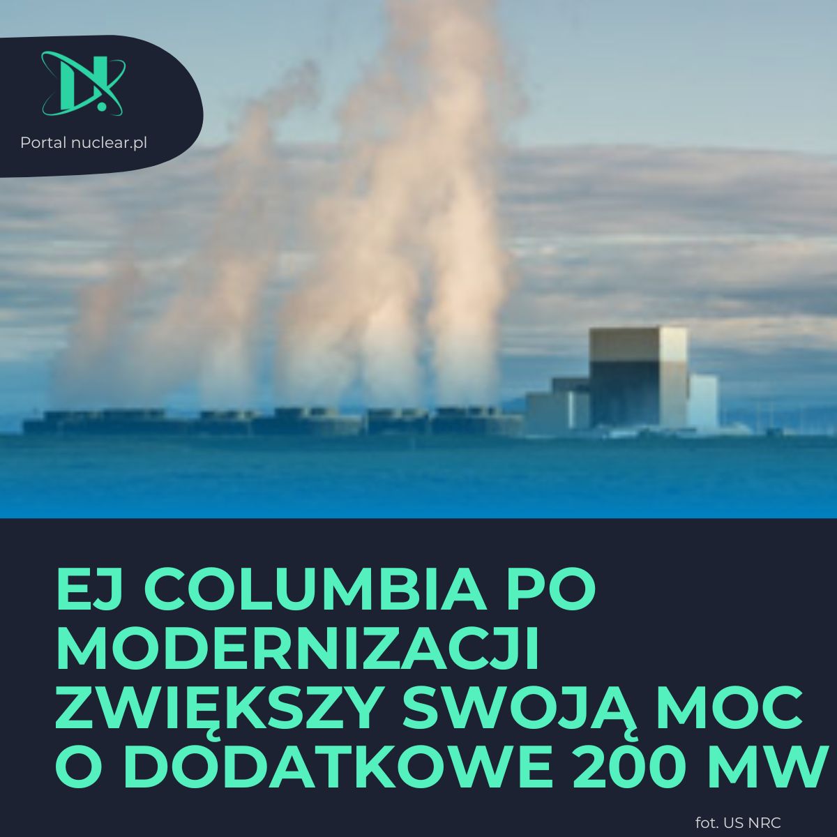 Columbia Generating Station, jedyna elektrownia jądrowa w północno-zachodnich Stanach Zjednoczonych, przechodzi największą modernizację w swojej historii, po której jej moc zwiększy się o niemal 200 MWe.
nuclear.pl/wiadomosci,new…