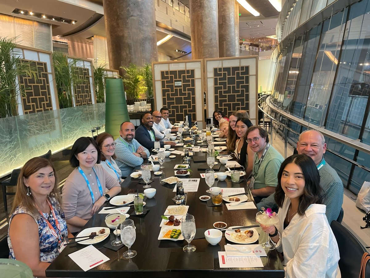 truewindai's tweet photo. Kicking off @AICPA #Engage2025 Day 1 the Truewind way: good food and great conversation.

We gathered with firm leaders, industry friends, and accounting innovators over dinner at Din Tai Fung in Las Vegas. From coast to coast, everyone flew in to join and despite the 100° heat, the energy was high and the ideas were flowing.

Big thanks to everyone for spending the evening with us. 

More to come at our bright yellow Booth 1019 ☀️