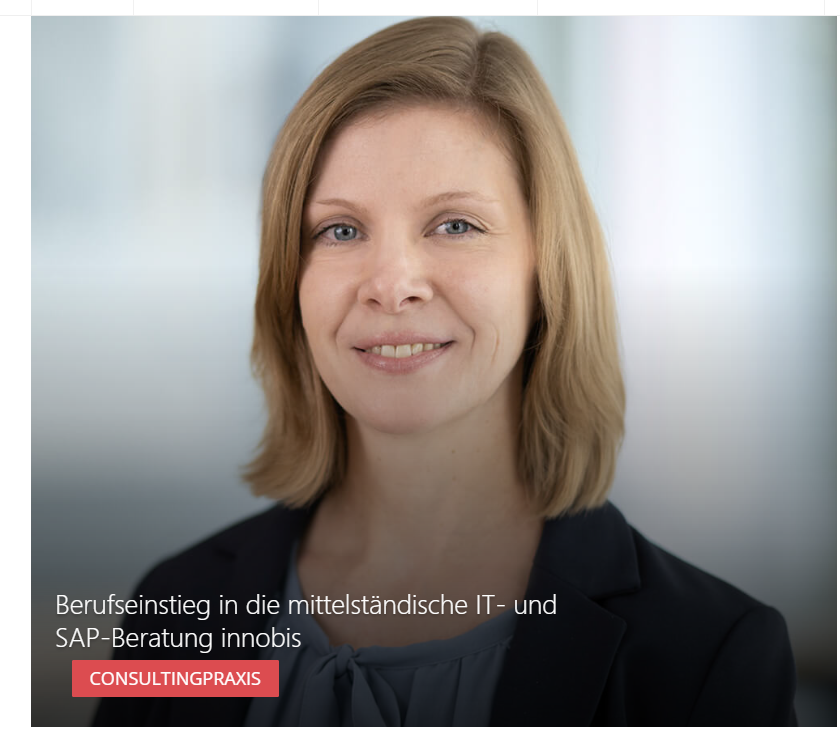 Wie gelingt dein #Berufseinstieg bei uns? Sarah Lenger, Personalreferentin bei innobis, antwortet auf drei Fragen rund um das Thema #Karriere, etwa was unsere #ITBeratung so besonders macht oder wie bei uns das #Onboarding läuft: bit.ly/Berufseinstieg… #MeineSAPKarriere