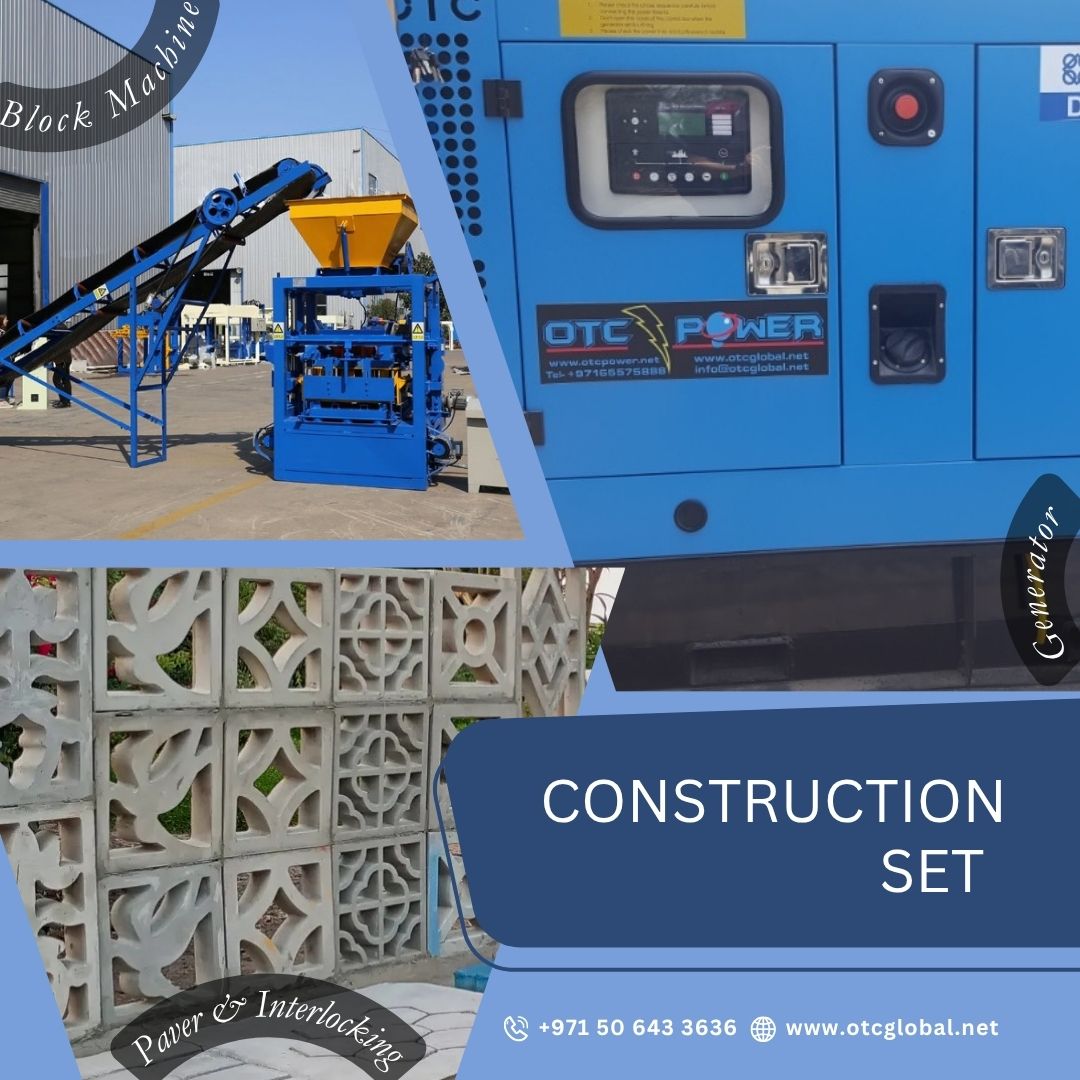 OTC_Power's tweet photo. Productivity-Focused
Build faster. Build smarter.
OTC Power's Construction Set = Everything you need on-site:
⚡ Generator
🧱 Block Machine
🛞 Paver &amp; Interlocking Set
🛠️ Efficiency meets performance.
👉 https://t.co/1hWvkiSDkL
#SmartConstruction #OTCEngineering #HeavyMachinery https://t.co/72BC3qM11g