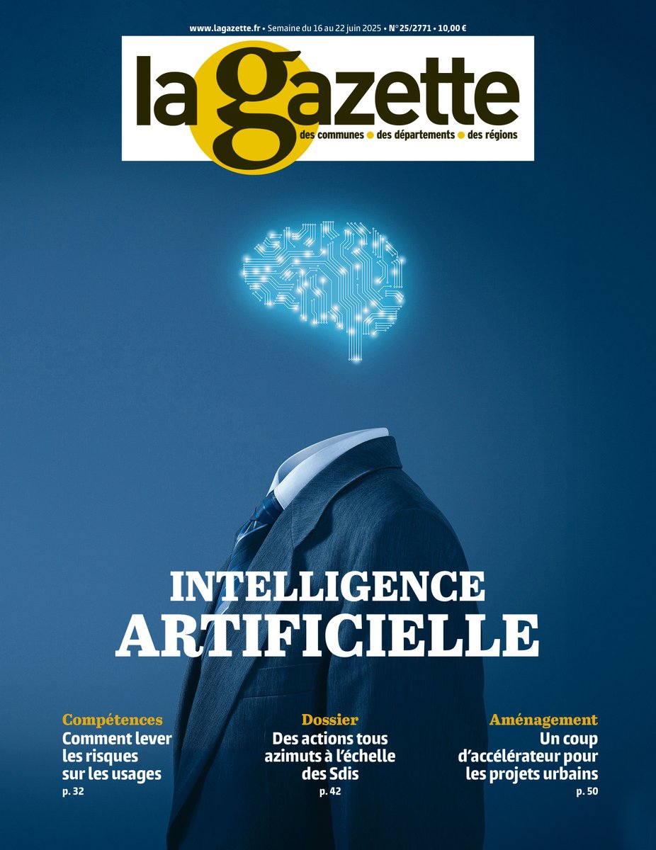 julien_moulin's tweet photo. Toute la rédaction de @Lagazettefr s'est mobilisée pour ce numéro spécial #IA #IntelligenceArtificielle... Des enquêtes, des interviews, des expériences de terrain, des questionnements... Bref, un numéro à ne pas manquer ! #couv https://t.co/shzt6XZQS6