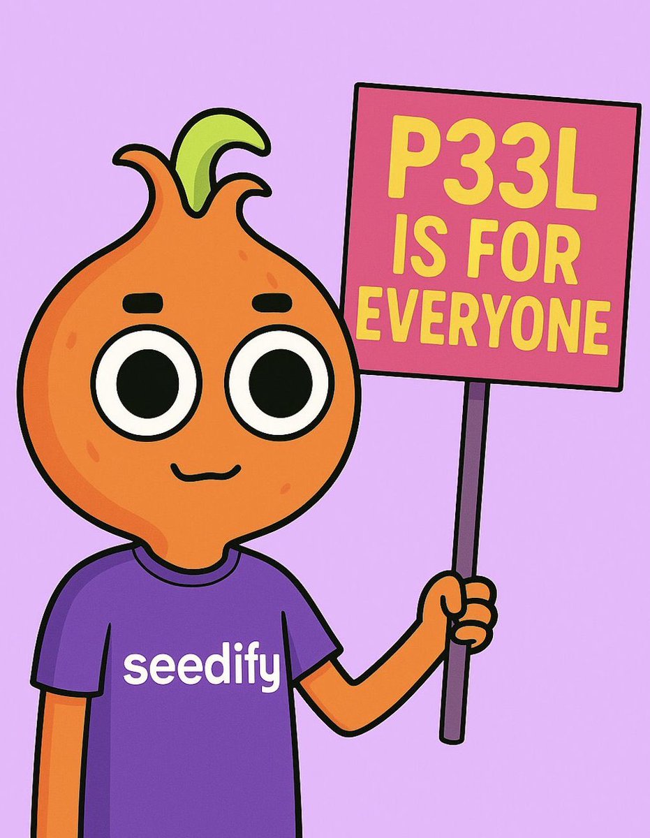 Gm 

🧅<a href="/thep33l/">THE P33L</a> is for EVERYONE!
<a href="/SeedifyFund/">Seedify</a> , we’re building a future where everyone can create, grow, and thrive. Join the movement — because innovation should be for all.

#P33LForEveryone #Seedify #Web3 #CryptoCommunity