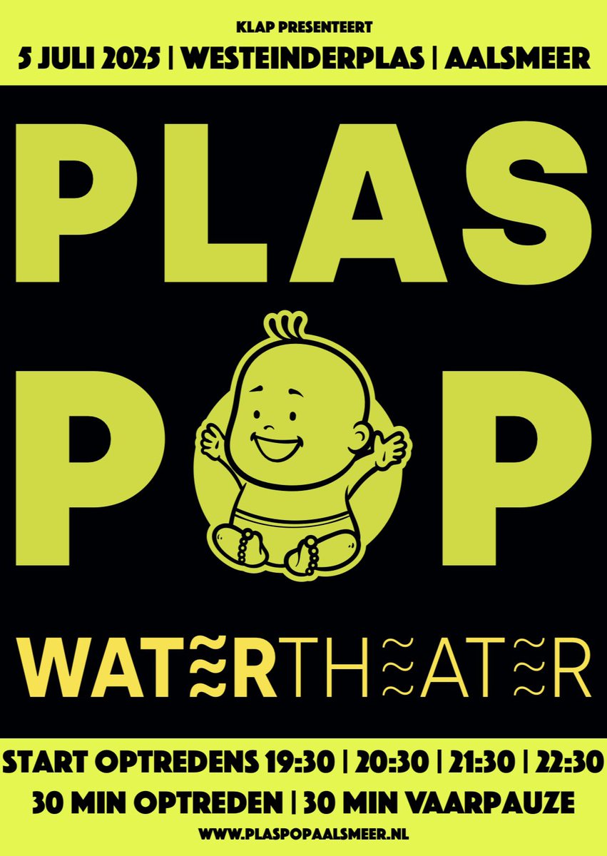 5 juli 2025 KLAP presenteert PLASPOP! <a href="/Nieuwe_Meerbode/">Nieuwe Meerbode</a> <a href="/AalsmeerVandaa/">Aalsmeer-Vandaag</a>