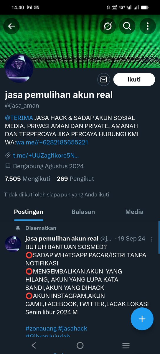 annisaaa_s's tweet photo. Ceritanya hari keponakan HP nya dihack dan direset jarak jauh nemu akun dibawah ini niatnya mau bantu ponakan, eh gantian aku yang di prank, sudah tf tf terus akhirnya diblokir. Kalau lagi butuh memang semua2 penginnya bisa, sampai gak sadar ternyata terjebak juga. https://t.co/uxBo4r8fzH