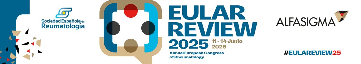 Soc.Esp.Reumatología (@sereumatologia) on Twitter photo <a href="/alfasigma_esp/">Alfasigma España, S.L.</a> 🔜 ¡La cuenta atrás para #EULAR2025 ha comenzado!
Recuerda que puedes conocer las novedades y los avances que se expongan durante este encuentro a través de nuestra iniciativa #EULAREVIEW25.
¡No te lo pierdas! ➡️ ser.es/eular-review-2… <a href="/alfasigma_esp/">Alfasigma España, S.L.</a> 🔜 ¡La cuenta atrás para #EULAR2025 ha comenzado!
Recuerda que puedes conocer las novedades y los avances que se expongan durante este encuentro a través de nuestra iniciativa #EULAREVIEW25.
¡No te lo pierdas! ➡️ ser.es/eular-review-2…