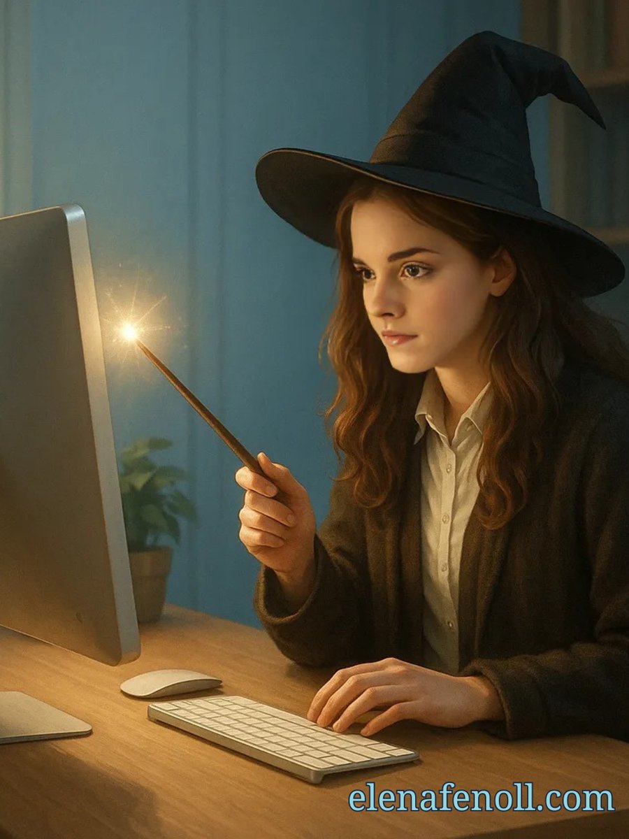 ElenafenollAV's tweet image. 🧙‍♀️ Soy como Hermione, pero con Slack, Notion y sin enfrentarme a mortífagos (de momento).

Abro hilo: por qué Hermione Granger sería una #asistentevirtual brutal👇