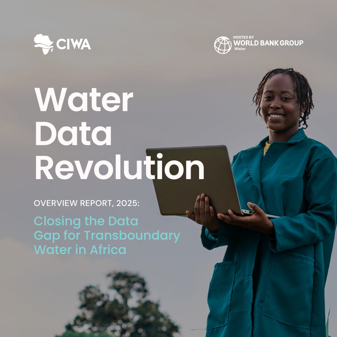Cooperation in International Waters in Africa (@ciwaprogram) on Twitter photo 💧 Water data isn’t just about numbers—it’s about people 🧕🏾👩🏾🦱👳🏿♀️
<a href="/CIWAprogram/">Cooperation in International Waters in Africa</a>'s #WaterDataRevolution report explores building capacity & inclusivity in water governance ensuring marginalized groups can access to decision-making tools 🔧⚙️💧
Report 🔗👉🏿 wrld.bg/Ujn750W3Zuz 💧 Water data isn’t just about numbers—it’s about people 🧕🏾👩🏾🦱👳🏿♀️
<a href="/CIWAprogram/">Cooperation in International Waters in Africa</a>'s #WaterDataRevolution report explores building capacity & inclusivity in water governance ensuring marginalized groups can access to decision-making tools 🔧⚙️💧
Report 🔗👉🏿 wrld.bg/Ujn750W3Zuz