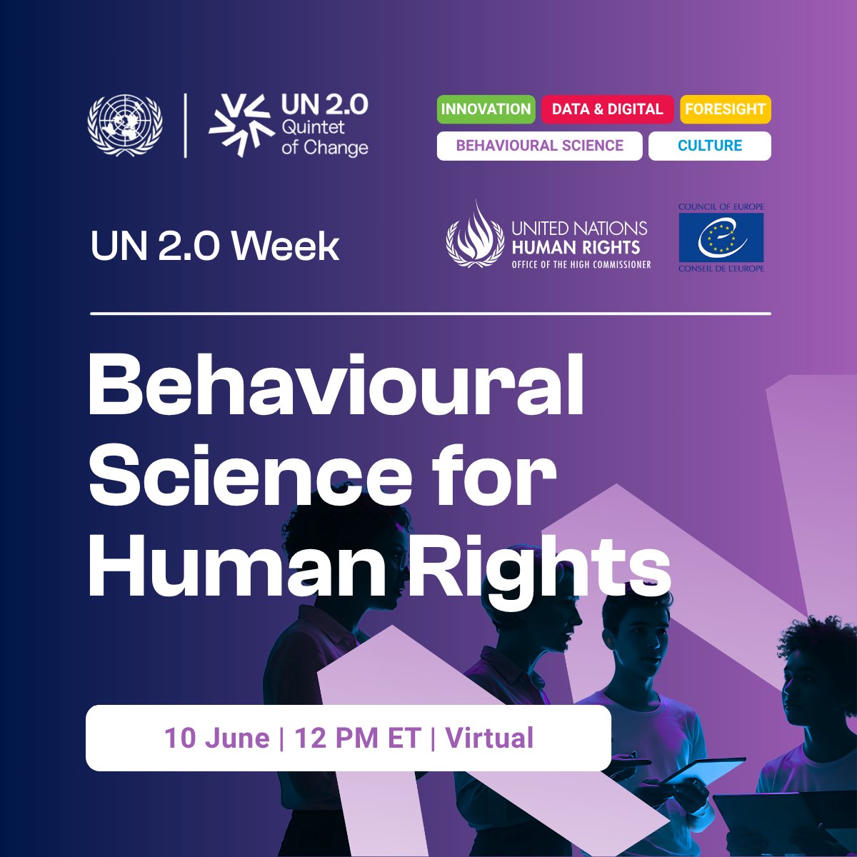 Behavioral science is shaping how we promote and protect rights worldwide. Register for our event to learn how Behavioral Science and Social &amp; Behavior Change are driving impact for human rights across the globe: events.teams.microsoft.com/event/fddebb61…