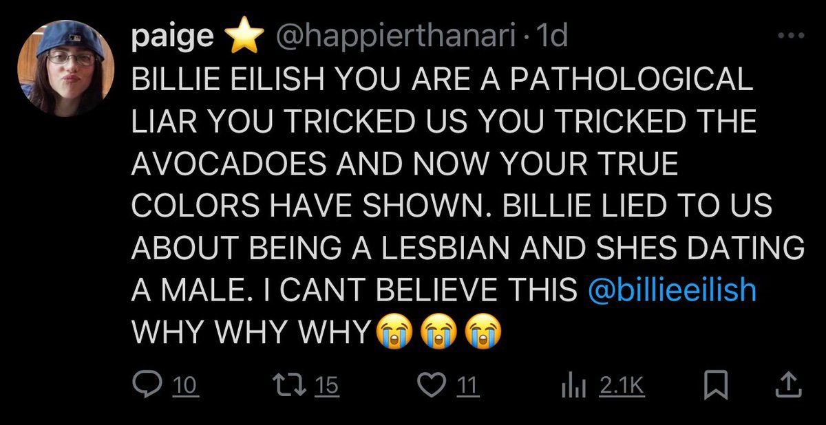 arynsfantasy's tweet image. is she supposed to break down crying and devastated that your leaving during her bday month