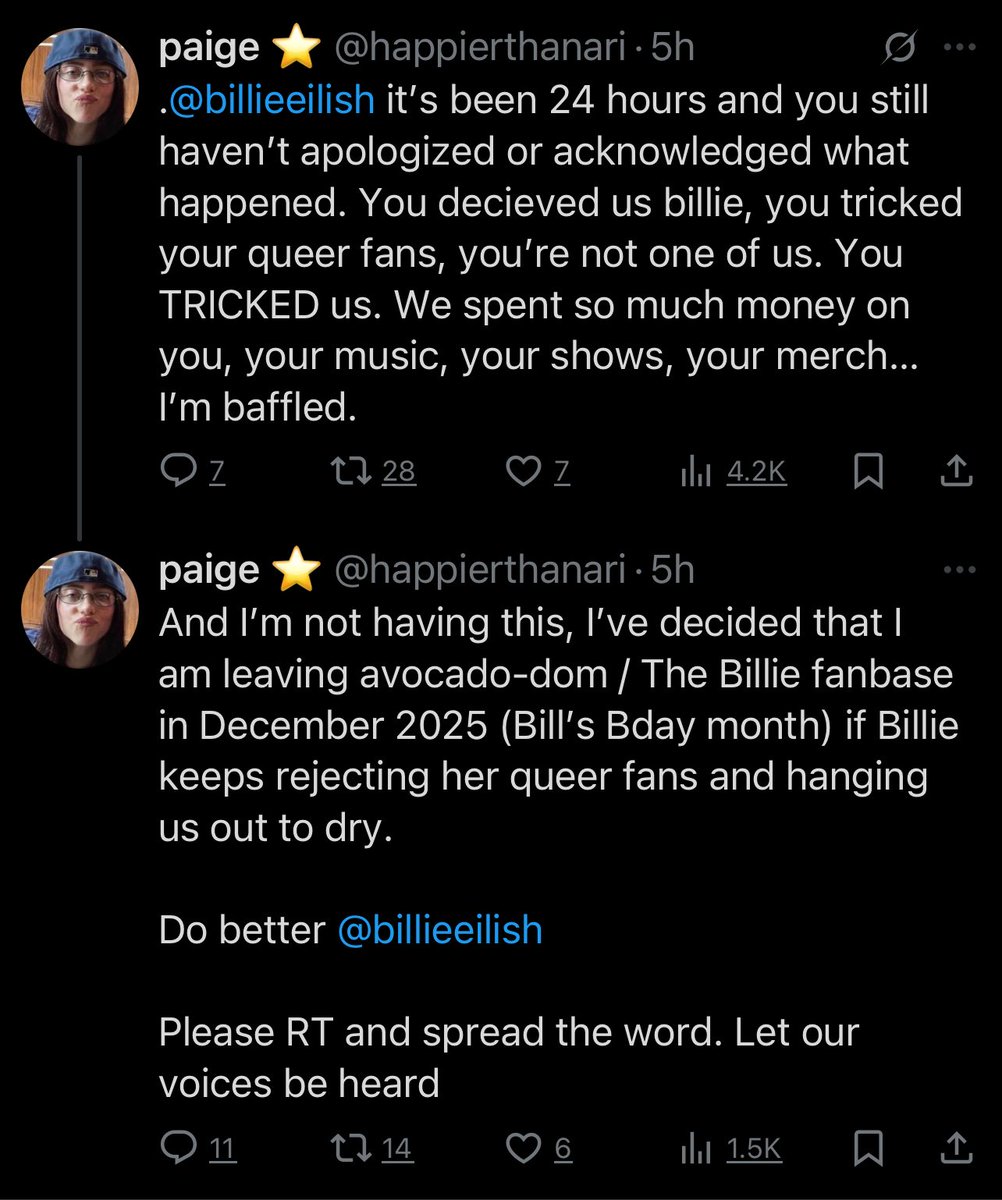 arynsfantasy's tweet image. is she supposed to break down crying and devastated that your leaving during her bday month