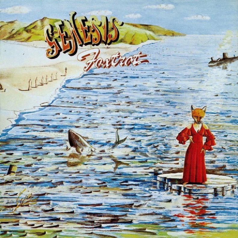 Foxtrot (1972) by Genesis. One of the great prog rock albums. Home to the monumental Supper’s Ready, the romantic chivalry of Time Table, and the apocalyptic sci-fi of Watcher of the Skies. Gabriel’s growing sense of showmanship made him a rock star.