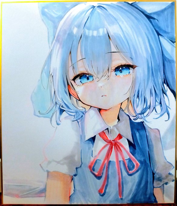 チルノ(東方Project) ,紅美鈴 「美鈴とチルノの太極拳①です。明日、②