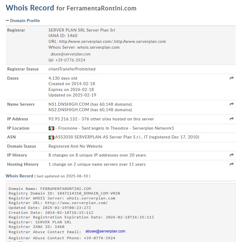 JAMESWT_WT's tweet photo. #redirect #fakecaptcha
⚠️ferramentarontini.]com
@serverplan @AgidCert https://t.co/zzgrfyGNVJ
