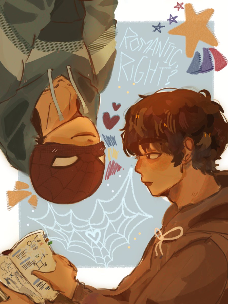 #shse — tfw your pet spider won't let you study in peace 😔🤚