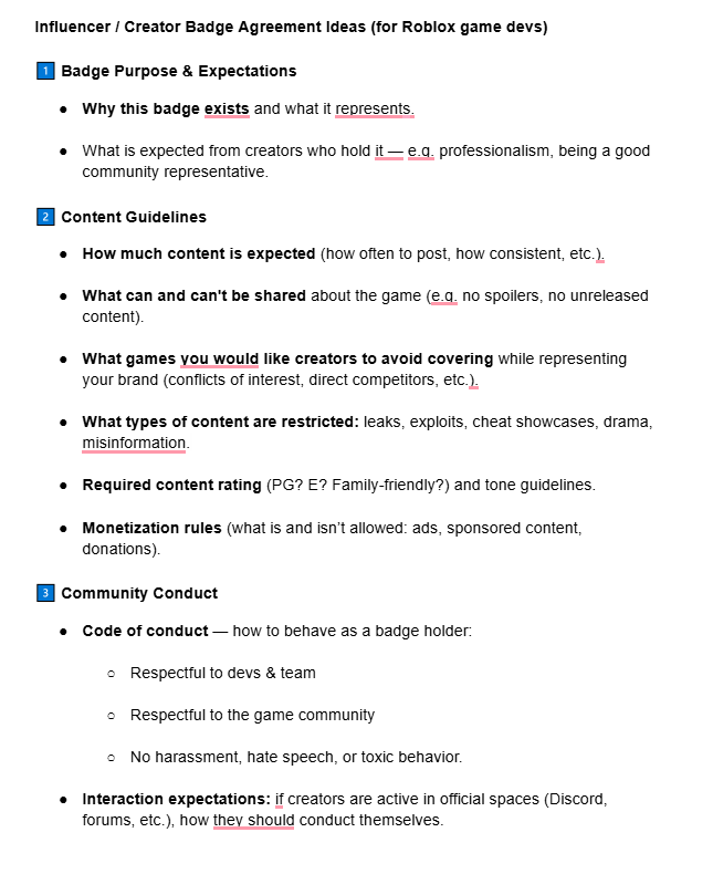 TheOzzyPlaysYT's tweet image. In my opinion, #roblox game creators should make a clear contract before accepting someone as an influencer or creator badge.
#robloxgames #robloxcreators #robloxinfluencers #robloxadmins #robloxbadges