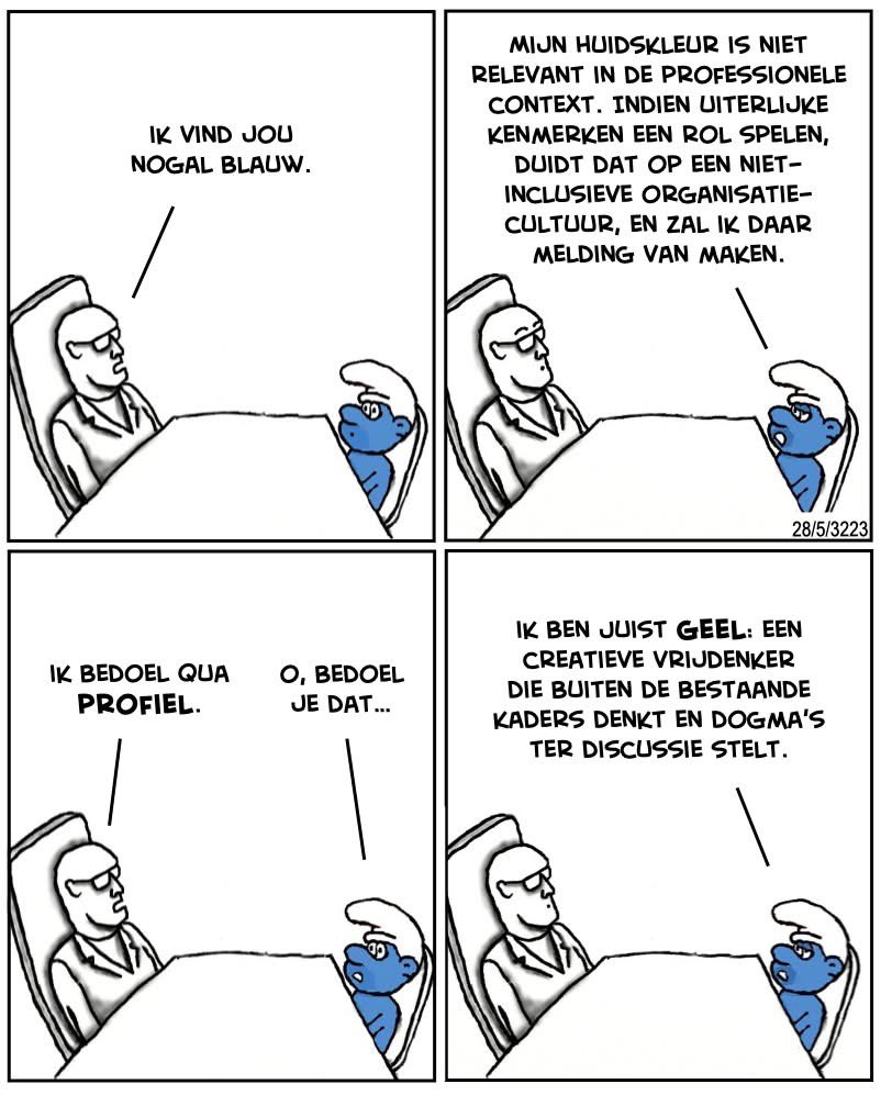 #blauw