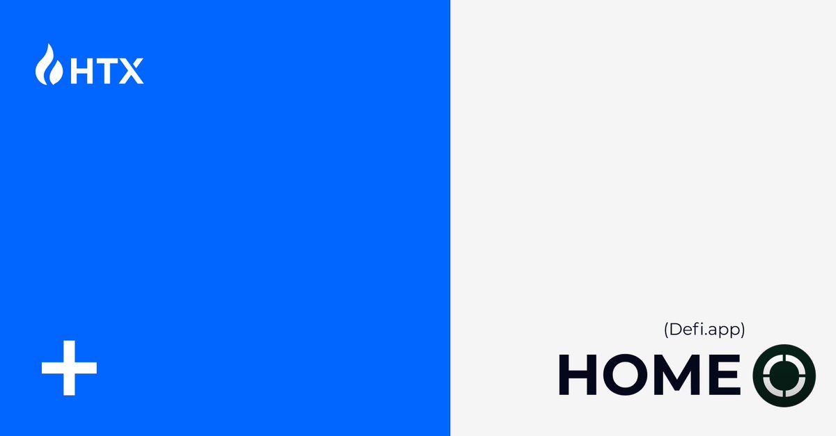 📣New Listing Alert!

$HOME <a href="/defidotapp/">Defi App 🎩</a> on HTX!

🔹Deposits Opened
🔹Trading Starts Soon!

Details:htx.com.de/en-us/support/…