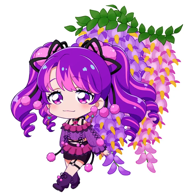 たいむちゃんと藤 #おえかき堂