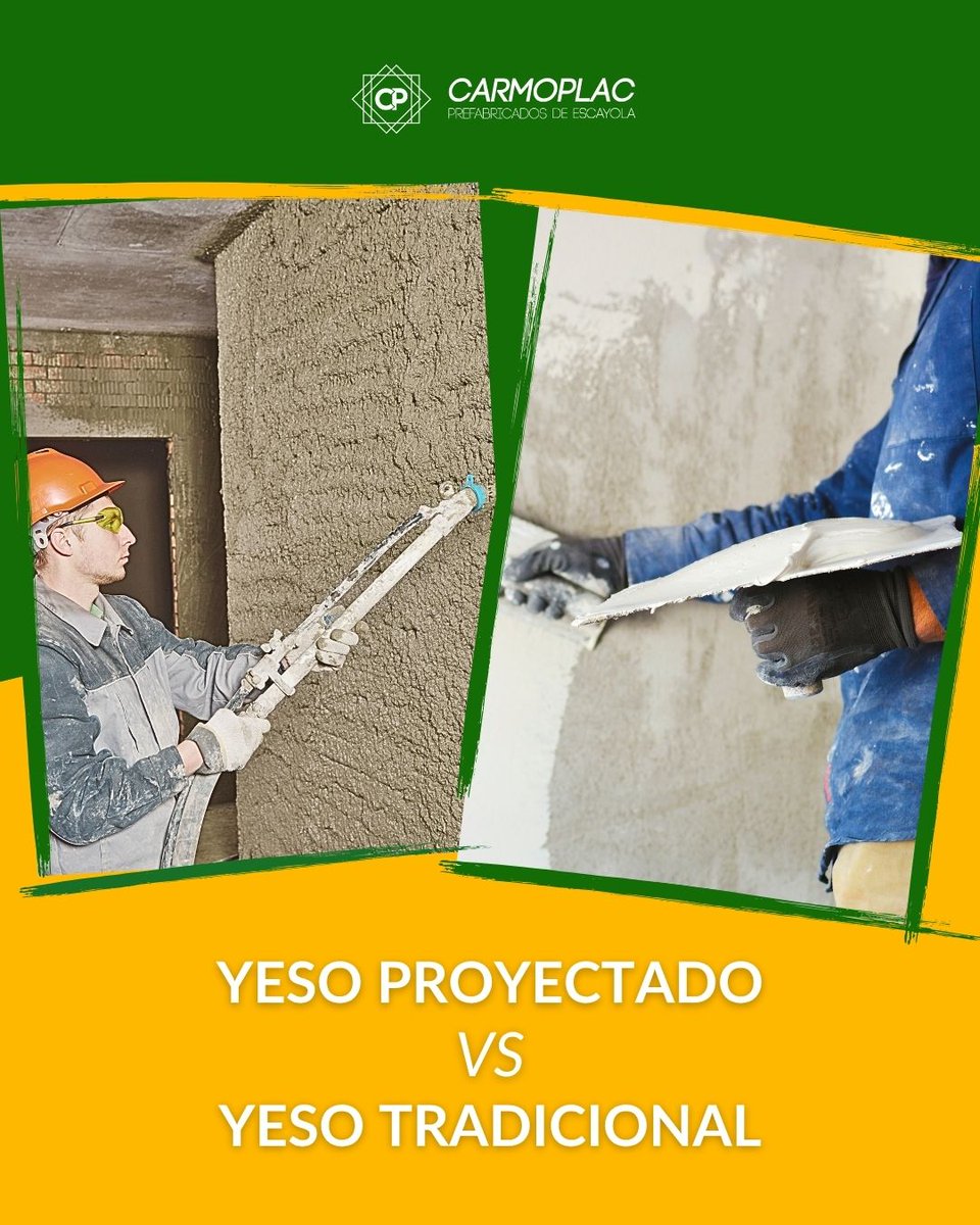 ¿Yeso proyectado o tradicional? 🛠️

En Carmoplac te ayudamos a elegir el mejor para tu obra.

⚡ Proyectado: rápido y uniforme
🎯 Tradicional: detalle y precisión

📩 carmoplac@carmoplac.com

 #YesoProyectado #YesoTradicional #Construcción #Obras #MaterialesDeConstrucción