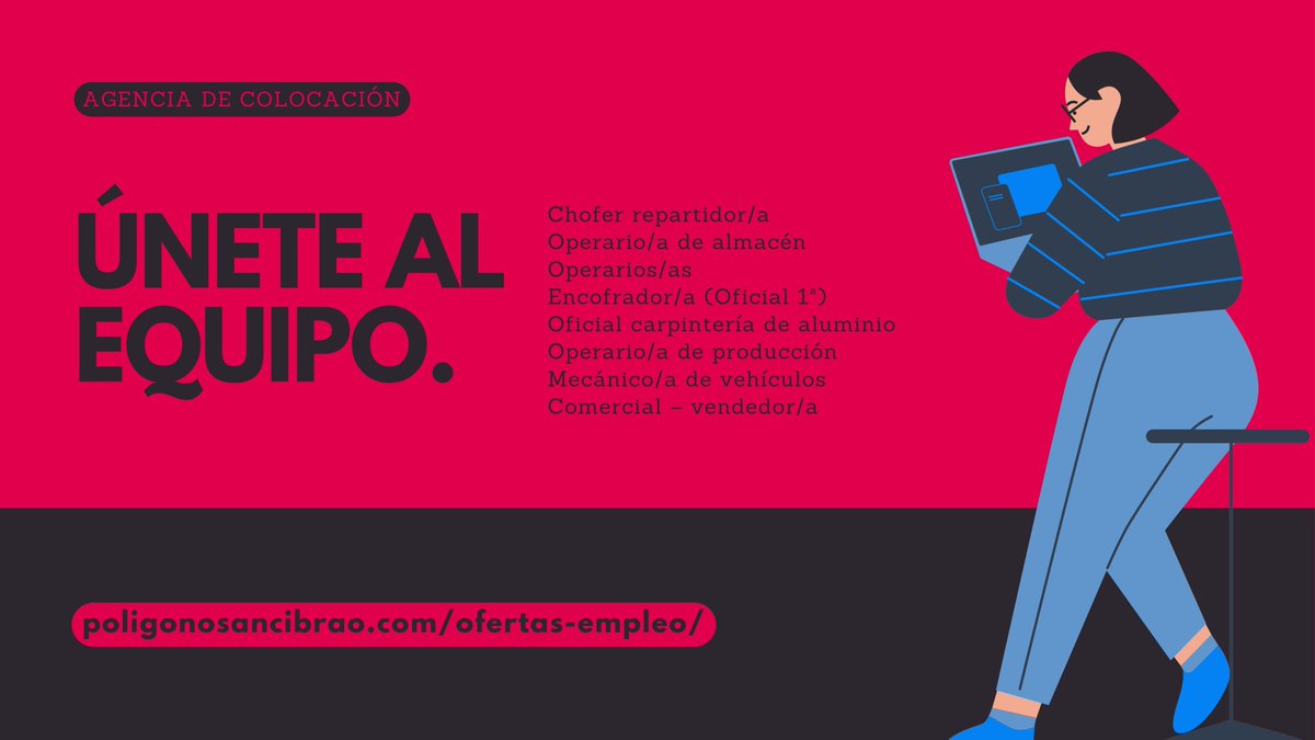 📢 ¡Nuevas ofertas de empleo activas!
📩 ¡Inscríbete ya desde nuestra Agencia de Colocación!
#Empleo #OfertasDeTrabajo