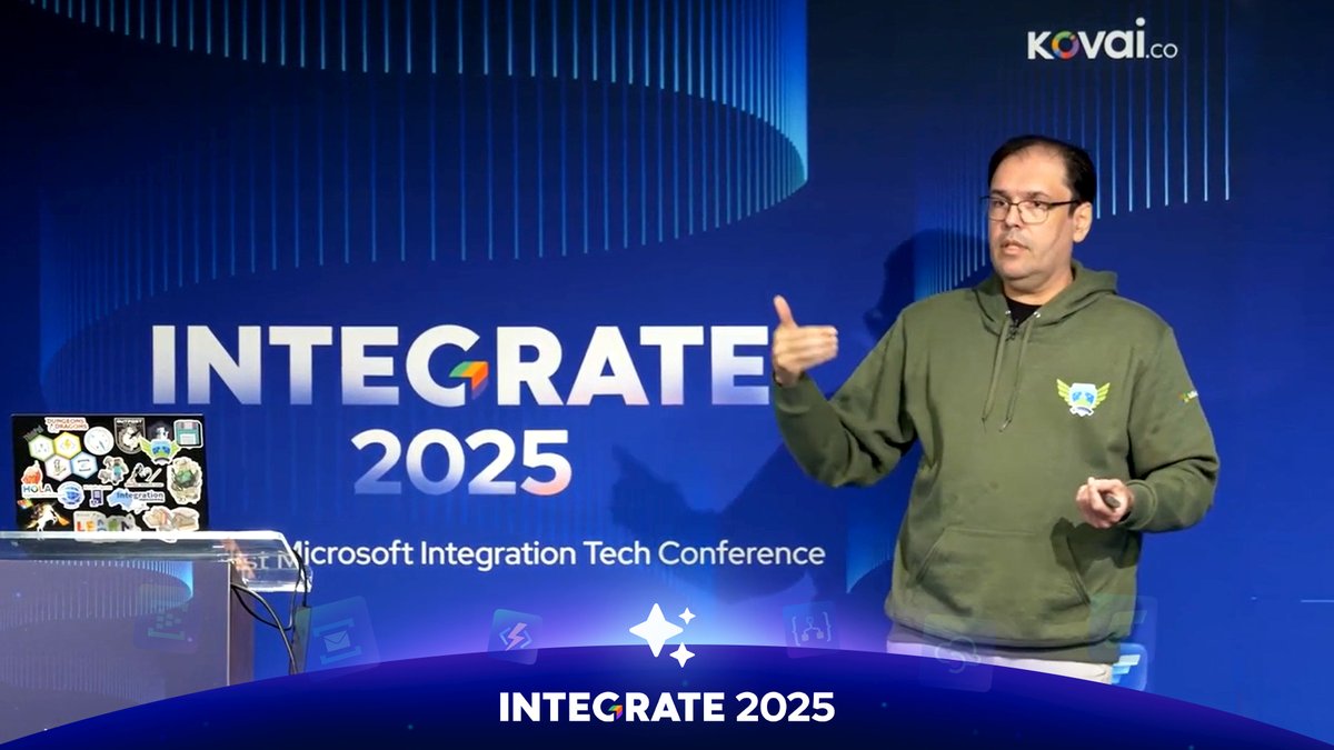 turbo360cloud's tweet image. 🚀 Live Now at #INTEGRATE2025
Enhancing Developer Efficiency with Logic Apps
Catch Wagner Silveira from Microsoft as he shares the latest updates to boost your workflow game!
#AzureLogicApps #Turbo360 #DeveloperProductivity