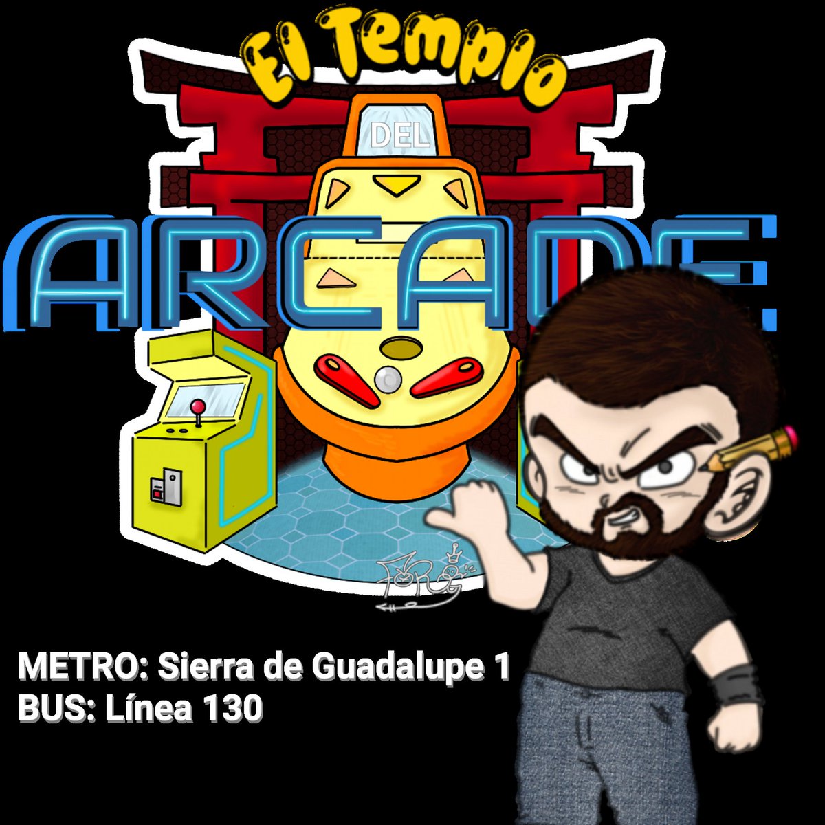 Viking Saiyan (@vikingsaiyan1) on Twitter photo ¡El Templo del Arcade llega a Madrid! 🎉 Este sábado abre sus puertas en un nuevo local lleno de arcade, pinballs y juegos retro. ¡Prepárate para la mejor aventura!🕹️
Cómo llegar:
-Metro Sierra de Guadalupe 1
-BUS: Línea 130
¡No te lo pierdas!
<a href="/ELTEMPLOARCADE/">EL TEMPLO DEL ARCADE</a> ¡El Templo del Arcade llega a Madrid! 🎉 Este sábado abre sus puertas en un nuevo local lleno de arcade, pinballs y juegos retro. ¡Prepárate para la mejor aventura!🕹️
Cómo llegar:
-Metro Sierra de Guadalupe 1
-BUS: Línea 130
¡No te lo pierdas!
<a href="/ELTEMPLOARCADE/">EL TEMPLO DEL ARCADE</a>
