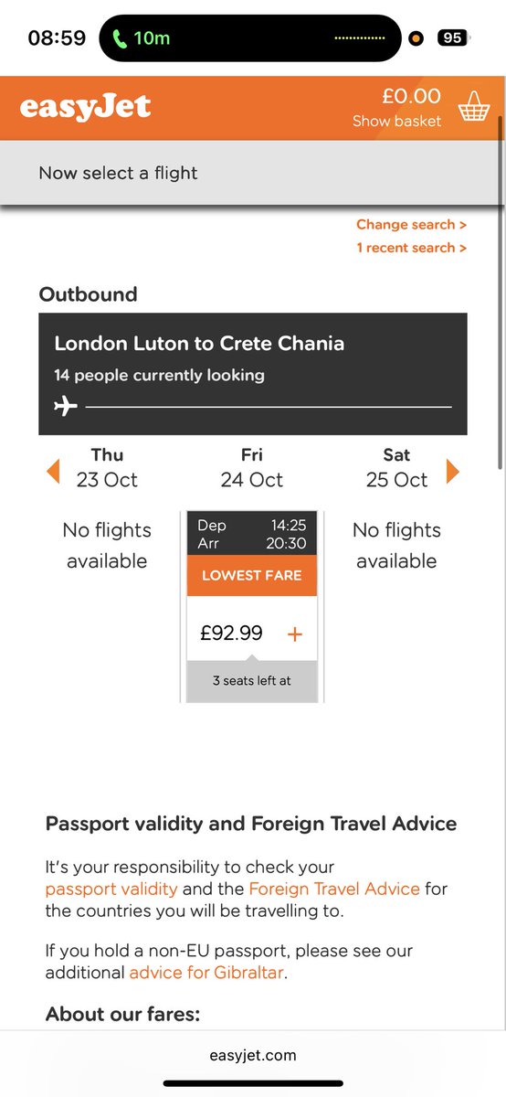 clairepaddon's tweet photo. @easyJetholidays you took my money and I’ve called as I can’t see the booking online and now you’re telling me there’s no flight from Luton on 24th October despite it being available to buy right this second on your website! How do we resolve this, your call centre is no help! https://t.co/2TnH7BlnVi