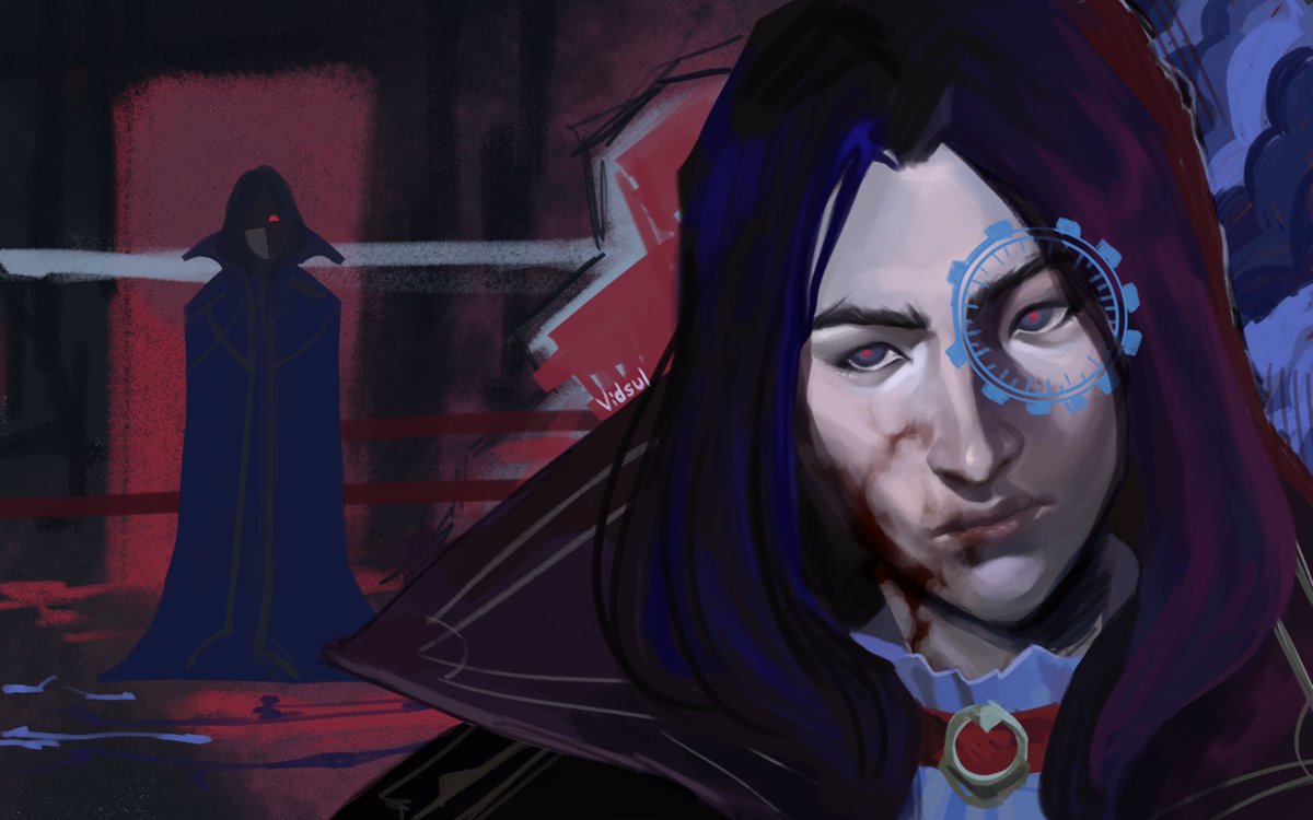 Vampire AU Caytlin #arcane