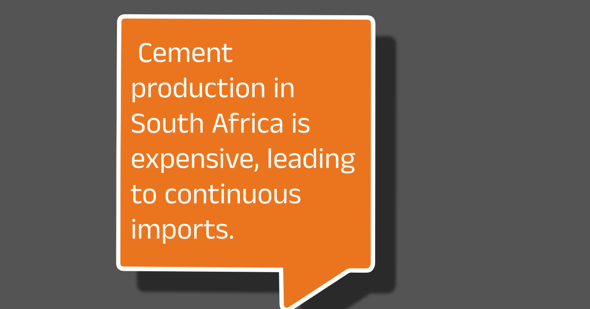 hardhatprof's tweet image. #hardhatREVIEW: SA&apos;s Built Environment faces a cement dilemma! 🏗️ this article  reports local cement is uncompetitively expensive vs. imports, posing risks to quality &amp;amp; local industry. What&apos;s your take?  RAED HERE : hardhatpro.co.za/articles #BuiltEnvironment #ConstructionSA