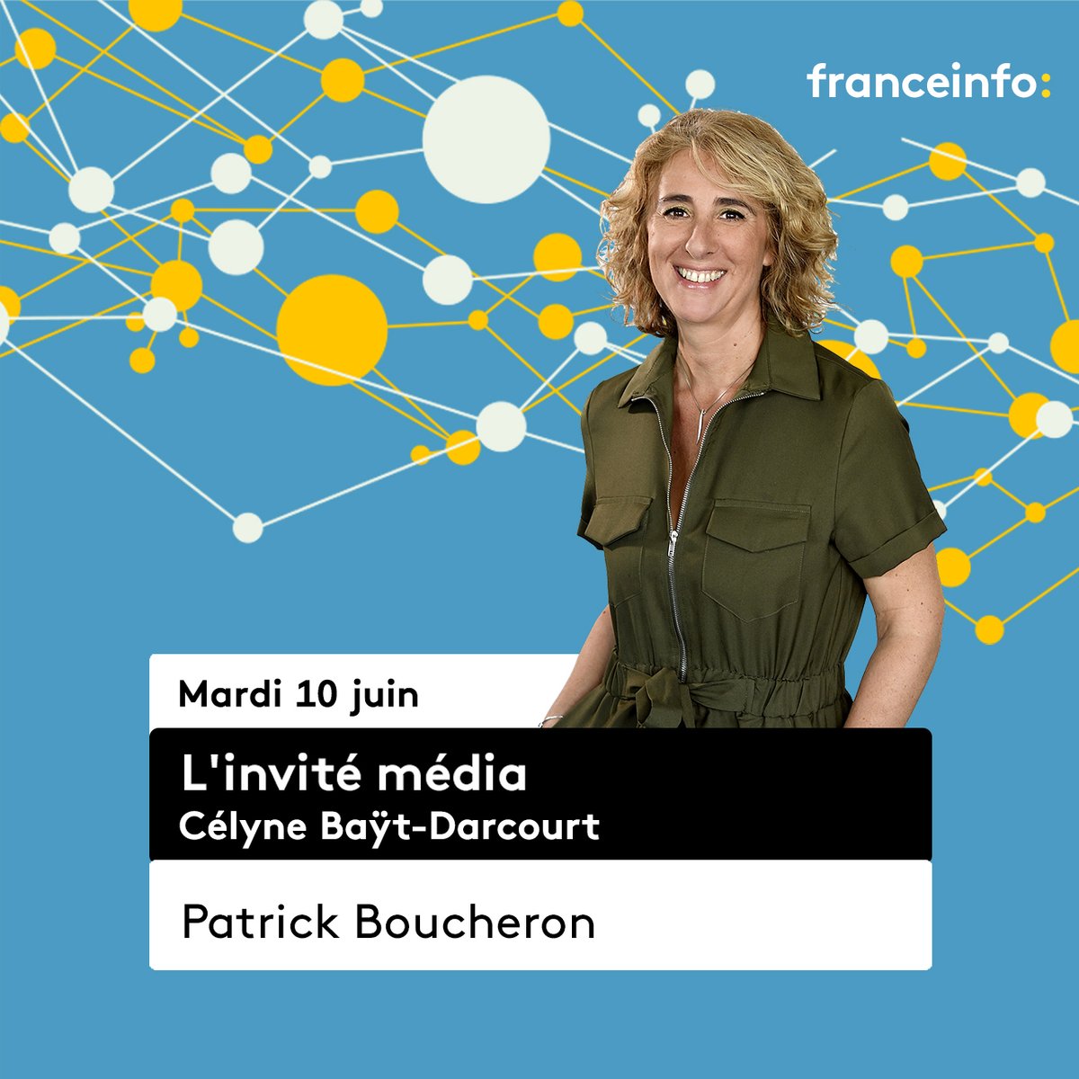 👉 Ce matin, <a href="/celynebd/">Célyne Baÿt-Darcourt</a> reçoit Patrick Boucheron, historien et professeur au Collège de France, qui lance une nouvelle saison de “Quand l'histoire fait dates” sur <a href="/ARTEfr/">ARTE</a>.

À suivre à 9h50 sur <a href="/franceinfo/">franceinfo</a> 📻 ⤵️
francetvinfo.fr/en-direct/radi…