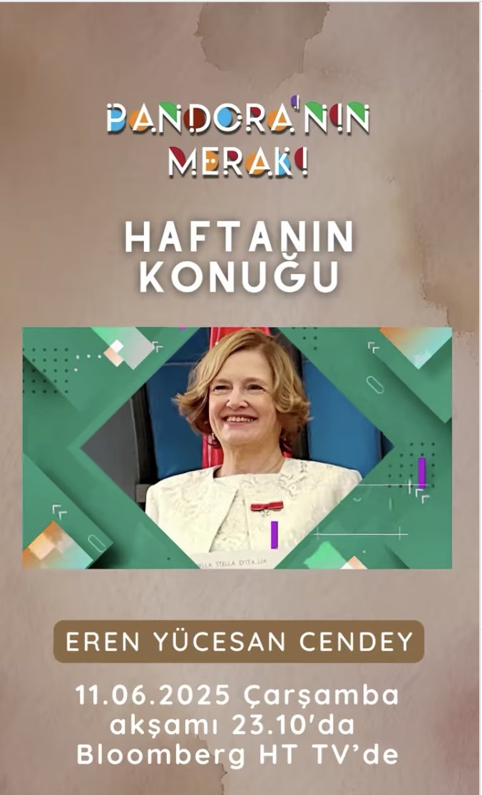 Değerli çevirmenimiz, dostumuz Eren Yücesan Cendey Pandora'nın Merakı programında haftanın konuğu oluyor...