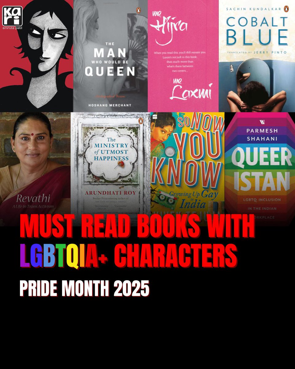 The Federal (@thefederal_news) on Twitter photo It's #PrideMonth2025 - and to kickstart this vibrant month of representation, #LGBTQIA+ joy, and community, here's a list of #mustreadbooks with LGBTQIA+ characters, #curated by The Federal's Features Editor, <a href="/nawaidanjum/">Nawaid Anjum</a>.
Follow <a href="/TheFederal_News/">The Federal</a> for more! It's #PrideMonth2025 - and to kickstart this vibrant month of representation, #LGBTQIA+ joy, and community, here's a list of #mustreadbooks with LGBTQIA+ characters, #curated by The Federal's Features Editor, <a href="/nawaidanjum/">Nawaid Anjum</a>.
Follow <a href="/TheFederal_News/">The Federal</a> for more!