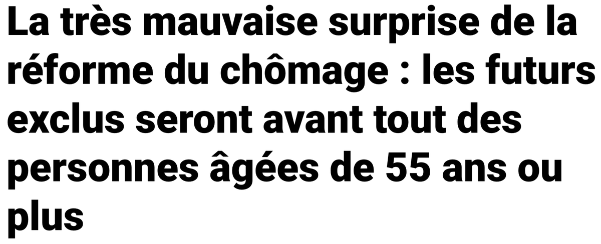 Le gouvernement MR/Engagés va exclure plus de 34.000 personnes de + 55 ans du chômage.
Pas parce qu’ils refusent de chercher, mais parce qu’on ne leur propose rien.
👉 Les études le confirment : à partir d’un certain âge, les entreprises ne veulent plus d'eux. Trop vieux, trop