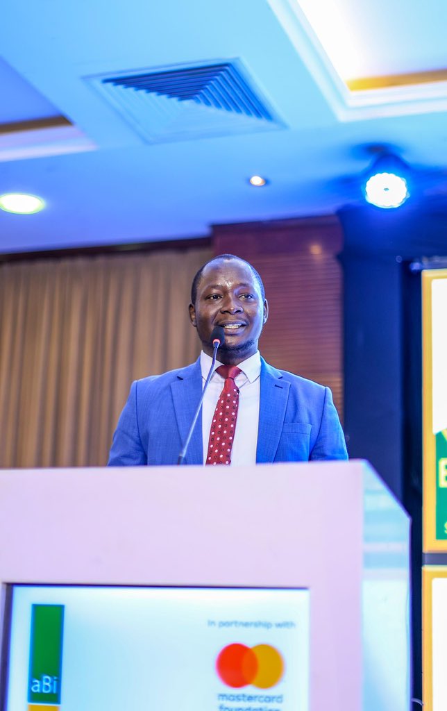 GyozlynB's tweet photo. Alfred Okwir from @MAAIF_Uganda said, "Limited access to affordable credit remains a key challenge for coffee farmers," at the @aBiDevtFinance and @MastercardFdn stakeholder meeting. #UgandaCoffee #EYECProgram https://t.co/sby6HDRGZ2