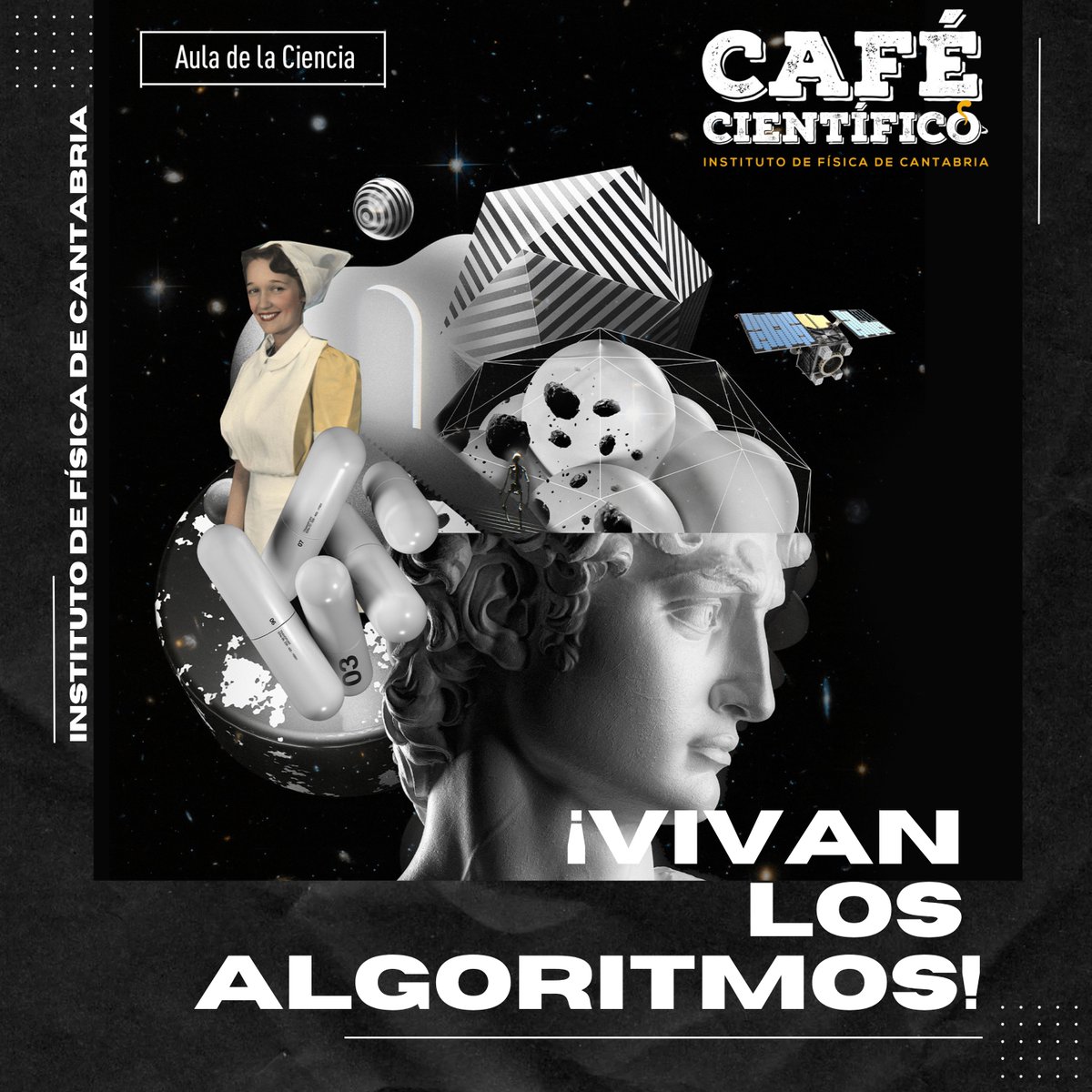 CafeScIFCA's tweet image. 🎧Nuevo episodio de Café Científico con Clara Grima (@ClaraGrima)
☕️"¡Vivan los algoritmos!"
Escúchalo en:
➗iVoox: go.ivoox.com/rf/149624801
✖️Spotify: open.spotify.com/episode/0FBHTM…
¡Nos vemos el 30 de junio!