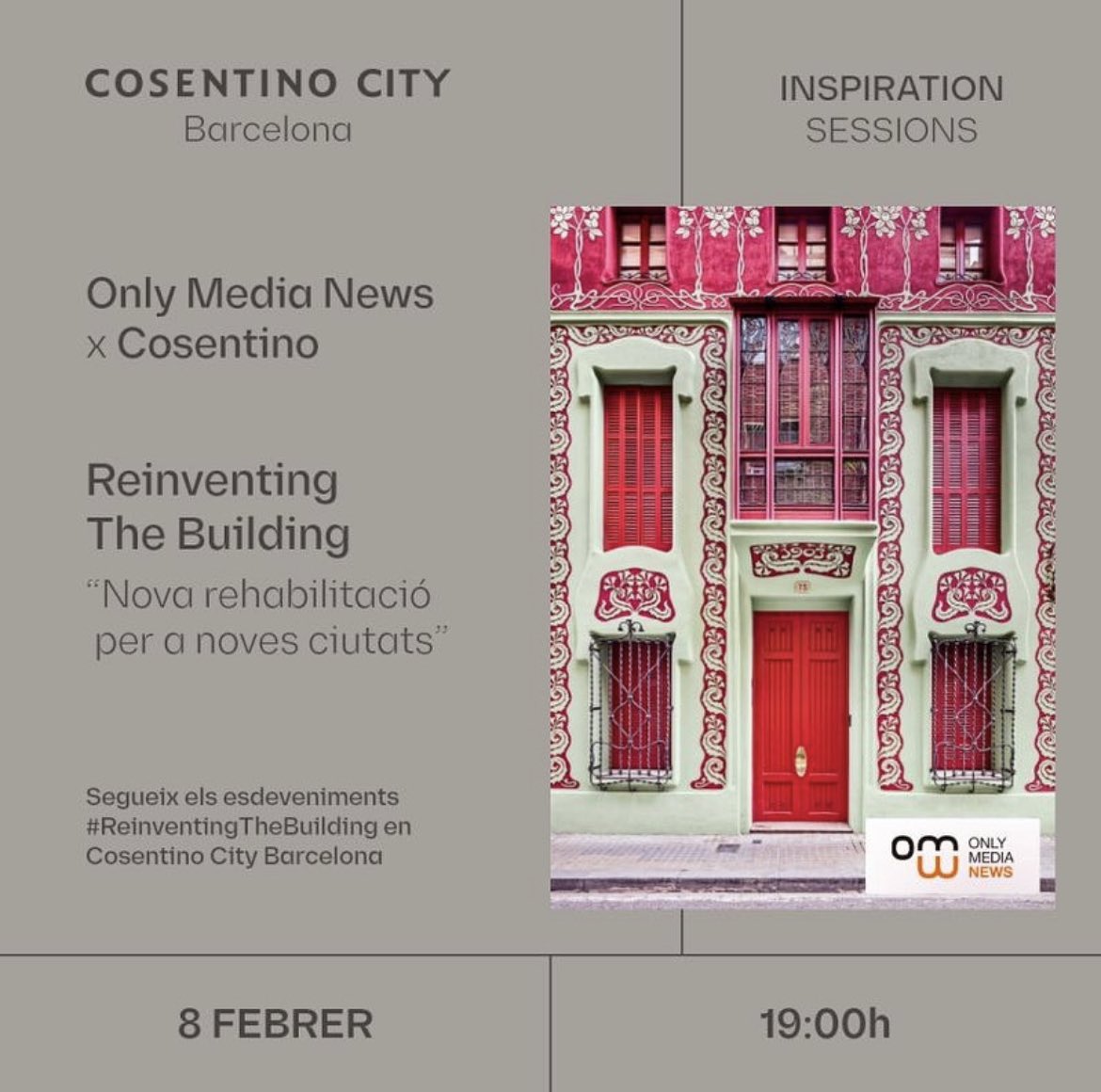 Hi ha col·laboracions que són ben boniques de fer <a href="/CosentinoBCN/">Cosentino City Barcelona</a> <a href="/GrupoCosentino/">Cosentino</a> #fotografia #arquitectura #comunicació 📷😊