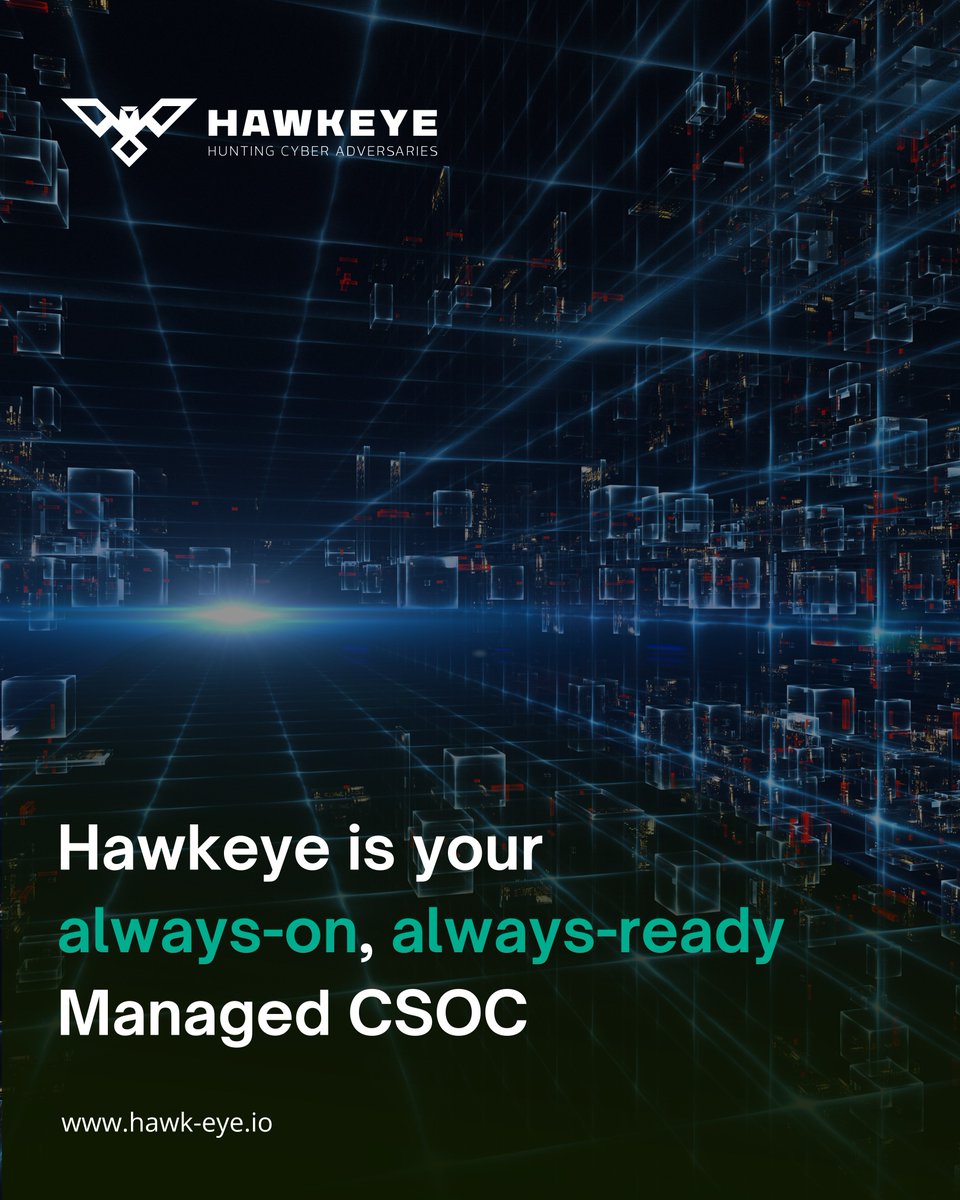 Too many security tools promise visibility but deliver noise. Without the right team, they become blind spots.

HAWKEYE offers managed SOC + XDR with real analysts, real insights, and real-time threat response.

Book a workshop link in bio. 
__
#Hawkeye #CSOC