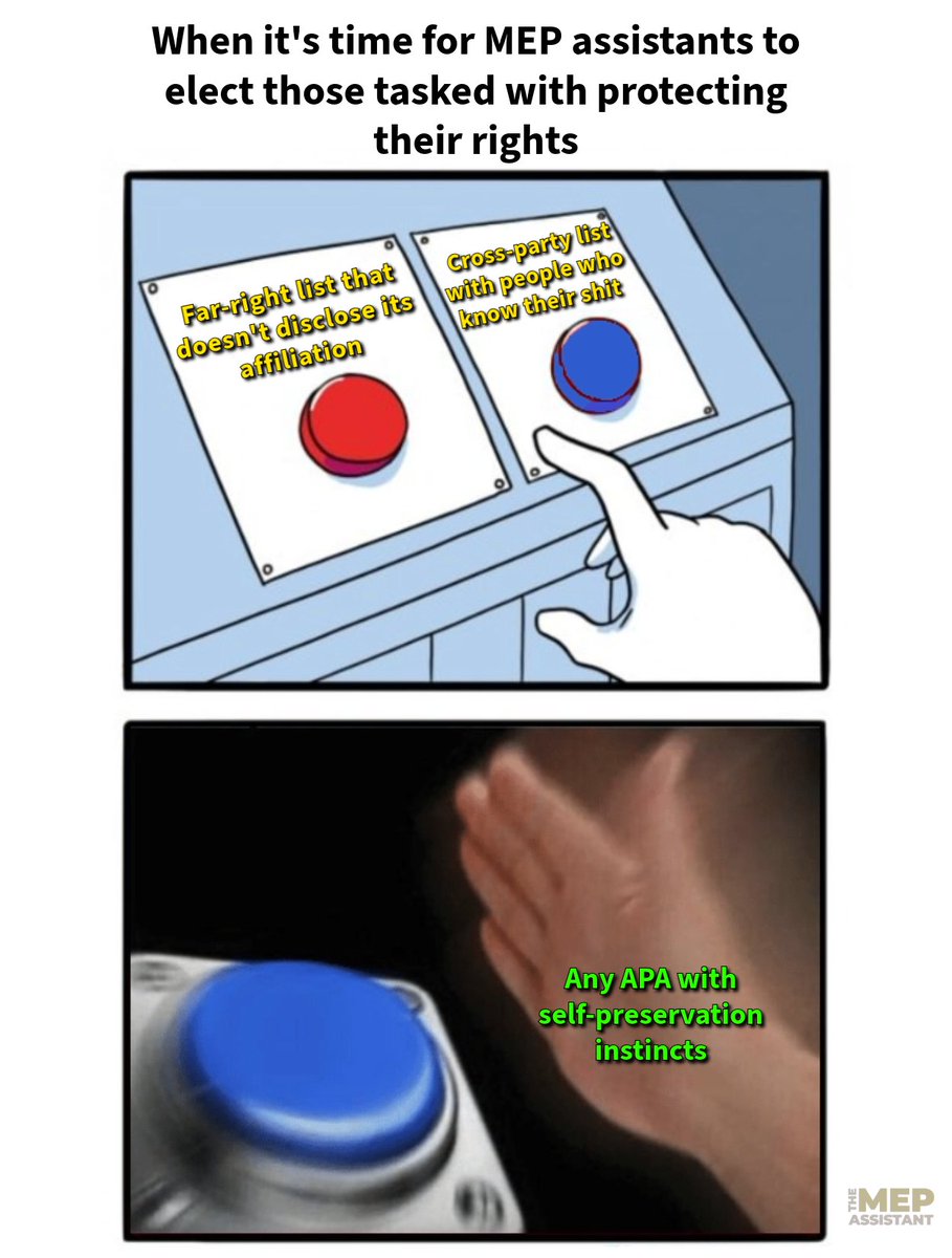 When you have to choose between people who actually care about you and people who just want legitimacy for their party.